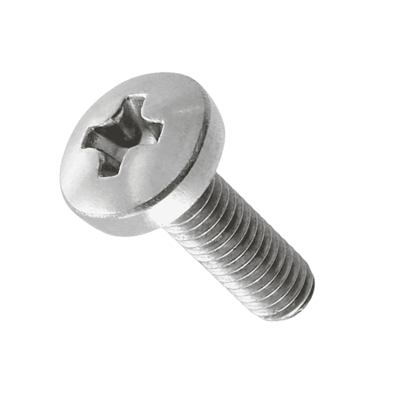 Wholesale M2 x 4mm Phillips Pan Head SS 304 Machine Screws Suppliers in India