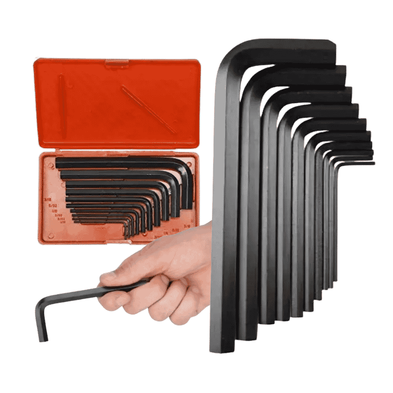 Wholesale Taparia KI-10V Allen Key Set 10 Pcs | Alloy Steel | Black Finish | 1.5–10 mm Suppliers in India