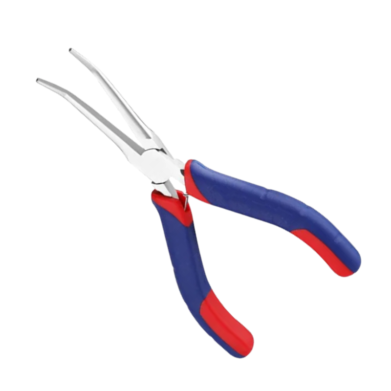 Wholesale De Neers DN-1404 Mini Bent Nose Plier 125mm – Induction Hardened Precision Grip Tool Suppliers in India