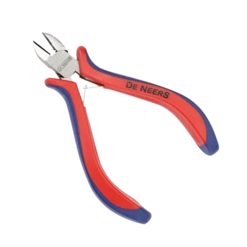 Wholesale De Neers DN-1405 Mini Side Cutting Plier 125mm | Induction Hardened Cutting Edges | Blister Pack Suppliers in India