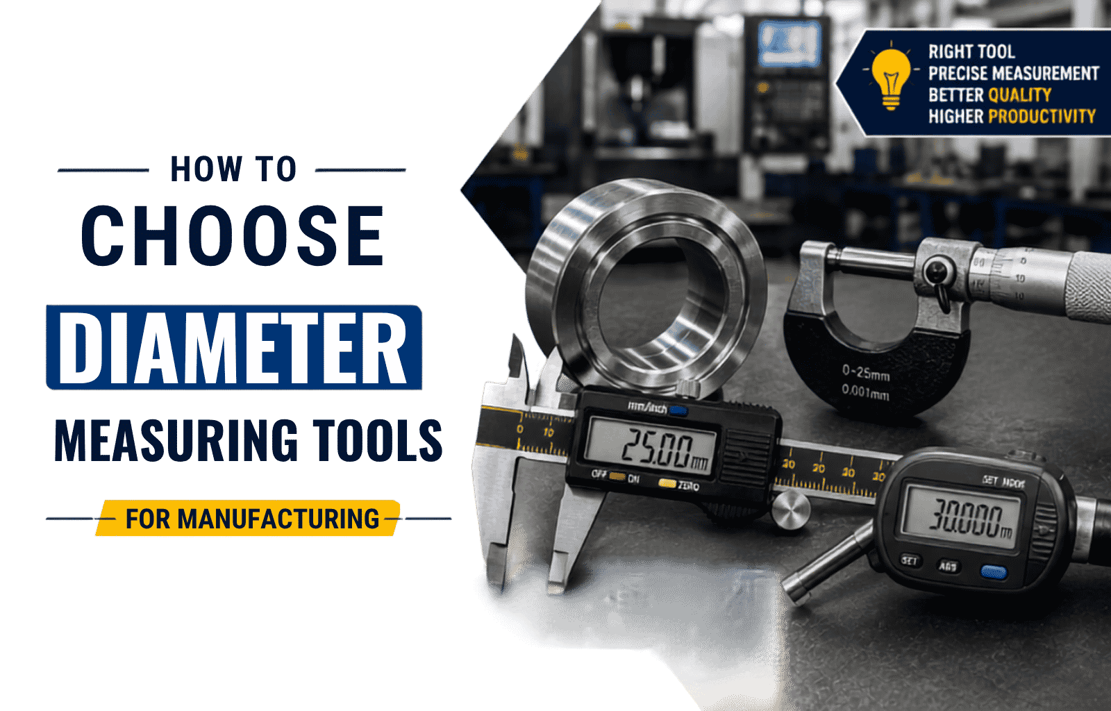 How to Pick the Right Diameter Measuring Tool